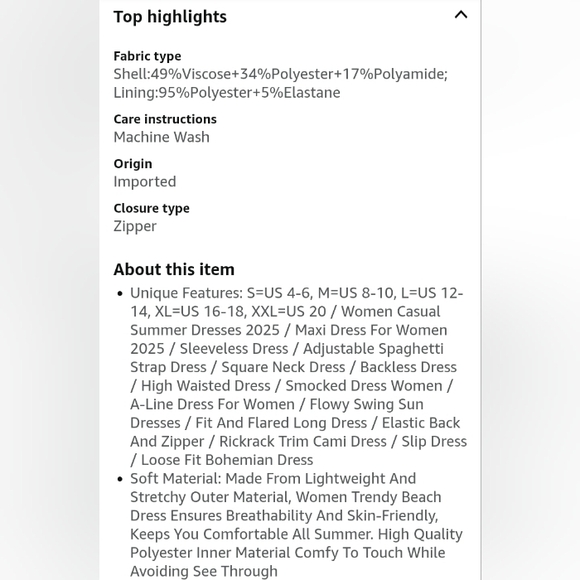 Kirundo Blue Spaghetti Strap Ric Rack Maxi Dress Size Medium NWT - Picture 8 of 11